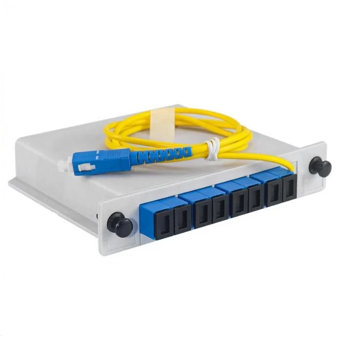 1x8 SC UPC PLC Plug-in Splitter